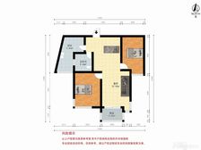 金沙雅苑四期 小区中心位置,电梯中高区两房两厅。
