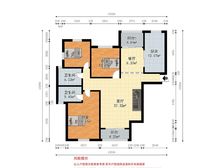 祥和名邸 141.19平3居 南北向中装修 着急出售