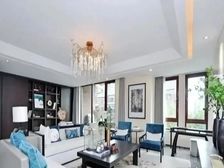 保利精装别墅 南向大面宽 全景落地窗采光好 电梯入户独门独院