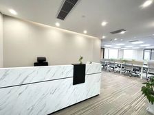 陆家嘴精装1隔断6工位 看三大件 中心绿地 招商局大厦