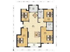 狮山御园 4室2厅 143.83平 毛坯 楼层好 急卖带车位