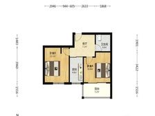 快刀手,小樊带您看,永泰路2079弄 2室1厅 51.31平