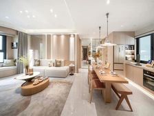 万达自在澜湾 3室2厅2卫 毛坯 110万元 110平米