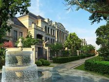 独门独院,联排别墅、上三下一户型、花园,,私家车库