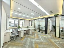 高区精装带家具 4房间+14工位 西向无遮挡 拎包入住