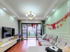 星河丹堤V区 精装四房 阳台看花园别墅 拎包入住