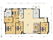 必看好房 维护人推荐 中海云麓公馆 4室2厅 175.49平