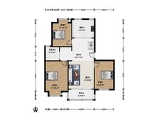 3房2厅全明靠花园,10年老业主,诚心置换,近地铁,配套齐全