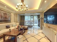 带80平花园100多平地下室豪装嘉宝梦之缘景庭4居室户型房正