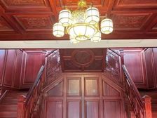 瘦西湖畔+唐郡古董级别墅+中式庭院假山鱼池+全屋红木传世名宅