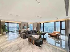 鄞州公园 奢华大平层405平 豪装500万 一线景观奢宅