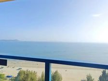 万科双月湾三期,一线海景两房。看海视野好无遮挡。看房方便