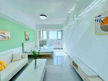 三庆碧海华庭 38平1居 南东北向豪华装修 视野无遮挡