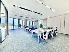 地铁口甲写丨时尚豪装4隔间24工位丨品茗洽谈,金融,律师优选