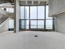 横琴府顶楼复式大宅 绝稀缺资源 中空客厅带大露台 看澳门海景