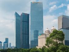 越秀金融大厦高层1000方 8个间隔 望小蛮腰 配办公家具