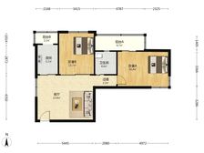 必看好房 维护人推荐 邮电公寓 2室1厅 103.76平