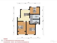 真源小区 63平3居 南北向中装修 拎包入住