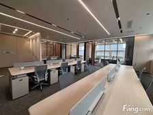 新街口商圈地铁口 德基大厦224平 正对电梯口 精装带家具