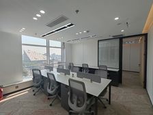 地铁上盖 百富国际 西南向 大落地窗2+9个工位一价全含