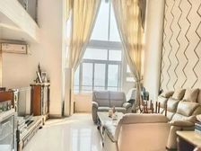 长安 莲花别墅顶楼复试带露台 一线看湖景 231平诚意出售