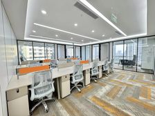 国贸核心区 4+20工位 拎包入住 高区东南双面采光