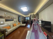 佳兆业次新房,南北通透3房2卫,飞机户型,临河景观房