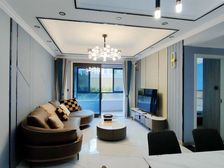 轻轨站500 ,家具家电全齐拎包入住,中间楼层