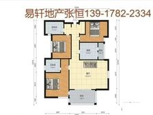 景观祥和公园,户型好,小区目前在售两梯三户大三房,总价较低