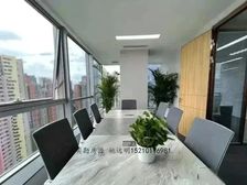 霄云路网信大厦丨甲级写字楼丨新出精装200平丨户型方正落地窗