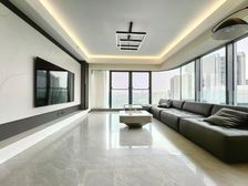 万科锦绣滨江头牌大平层丶千里嘉陵江水色丶含烟带月碧于蓝丶