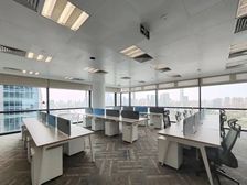 琶洲西区 唯品会全层 1140平 首排江景 带装修可随时入驻