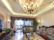 银海元隆熙府5室洋房顶跃装修花了150万带露台品质洋房