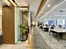 望京独栋浦项中心丨5元含丨高区500平丨精装落地窗丨定制装修