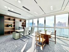 孵化园超甲丨现代轻奢风9隔间60工位丨品茗洽谈丨金融律所接待