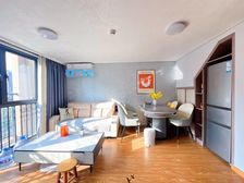 奥园领寓,全屋定制橱柜,双钥匙,复试公寓!南向精装,拎包入住