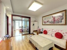 车站北里 2室1厅 82.93平 南北通透双阳台户型好无遮挡