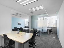 来福士广场 可短租 雷格斯直租无费!靠窗4至5人办公室水电网