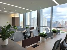 正对电梯,大前台,精装带家具,四川北路,超长免租期