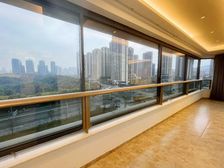 送产权车位,公园一线江景,香港置地精装修大平层.