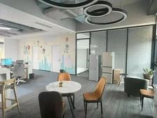 天河智慧城地铁上面 拎包办公 9个房间 员工区50人