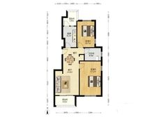 保利湖畔阳光苑一期 2室2厅 89平
