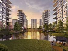 (首付低30万)汽博8中书包房,湖景四代宅,送产权车位1个