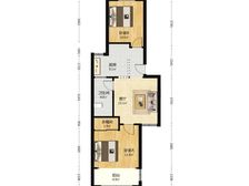 建德花园海棠苑 71平2居 南北向中装修 着急出售