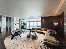 大悦中心 朝阳5A级写字楼 通烟道可做厨房4.2米层高 江景