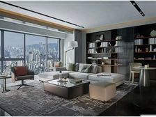 渝中母城,重庆中心豪装天际大平层,现房销售,俯瞰整个城市景观