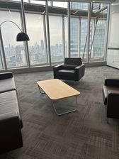 陆家嘴 上海中心大厦 精装带家具400平看江 近环球金融中心