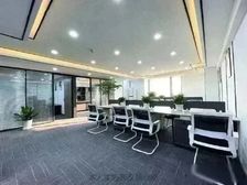 三元桥独栋光明大厦丨新出300平精装带家具丨双面采光视野开阔