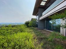 江湾半岛 现代风双拼别墅 单层面130平 全玻璃幕墙
