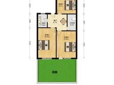 龙华标准三房带院子+95年房龄+三轨交汇+一梯三户 房子满五